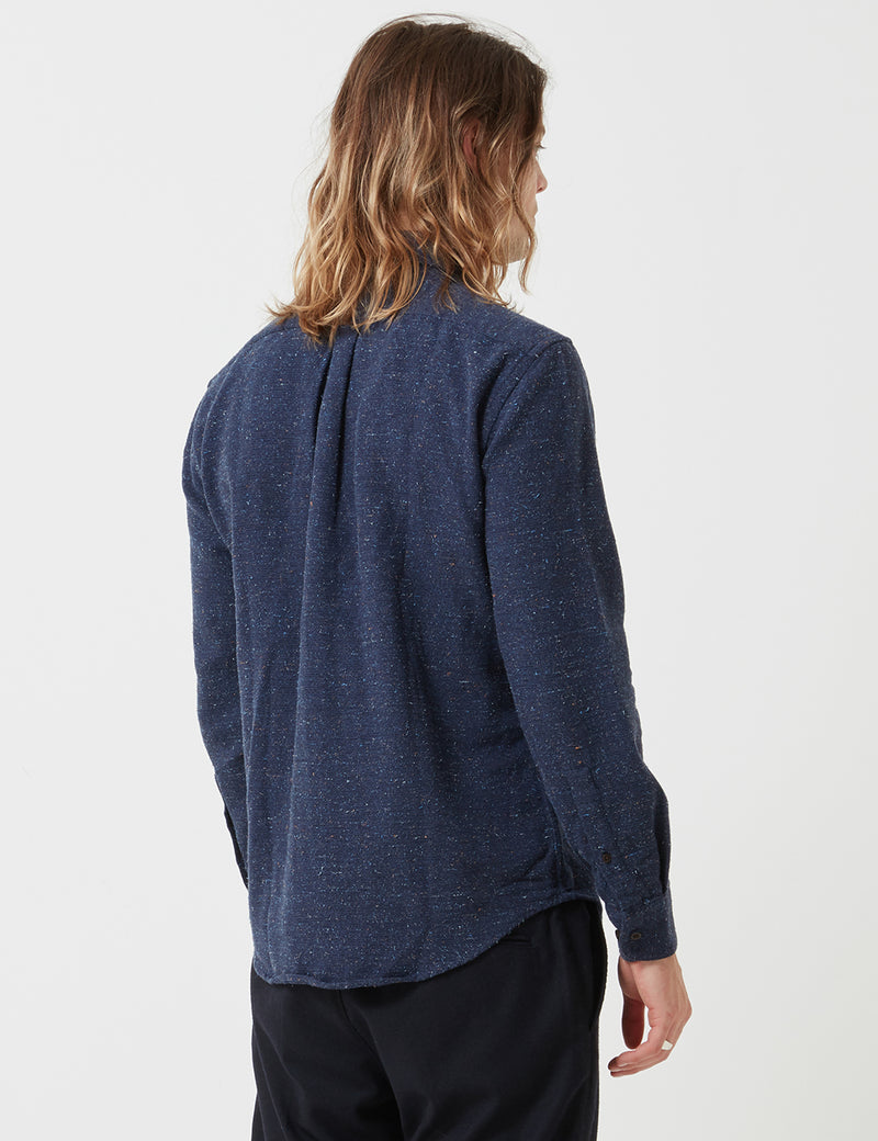 Portuguese Flannel Rude Shirt - Blue