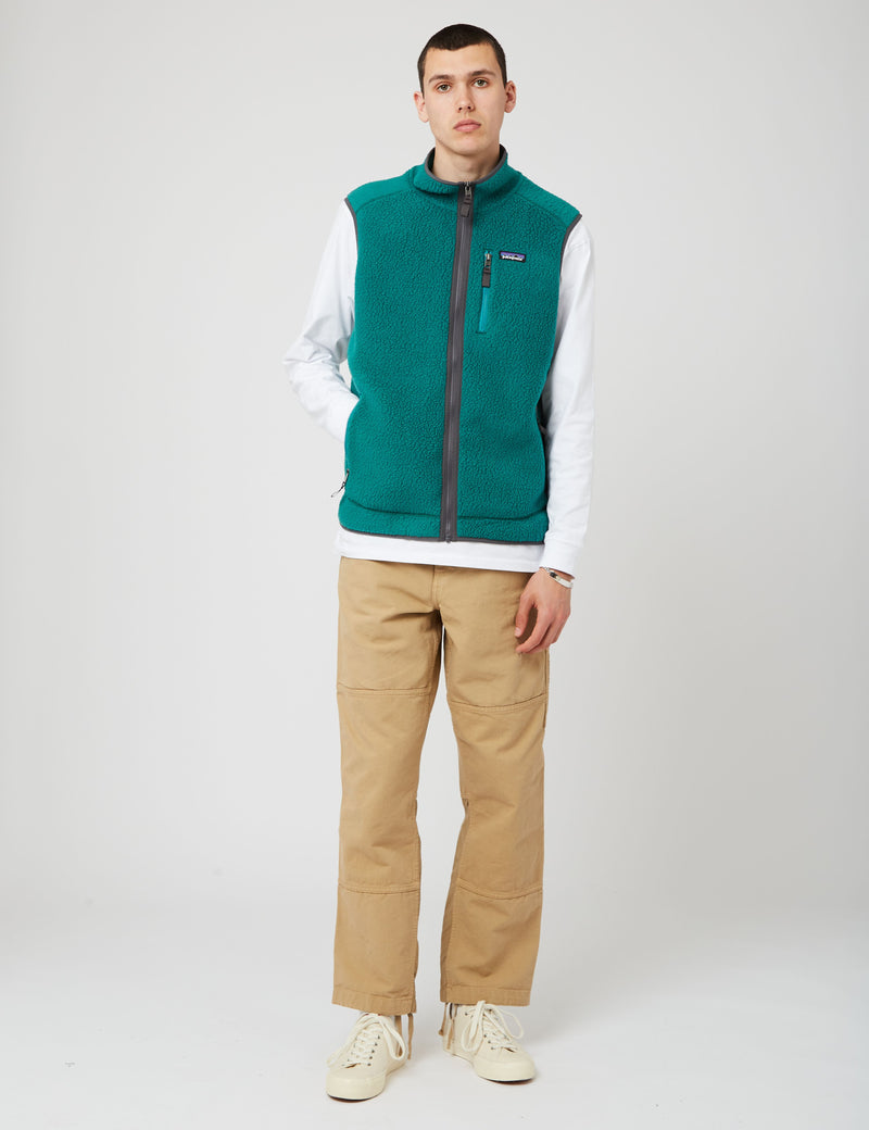 Veste Polaire Patagonia Retro Pile - Borealis Green