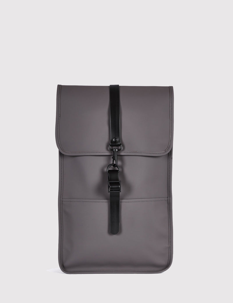 Rains backpack top in smoke