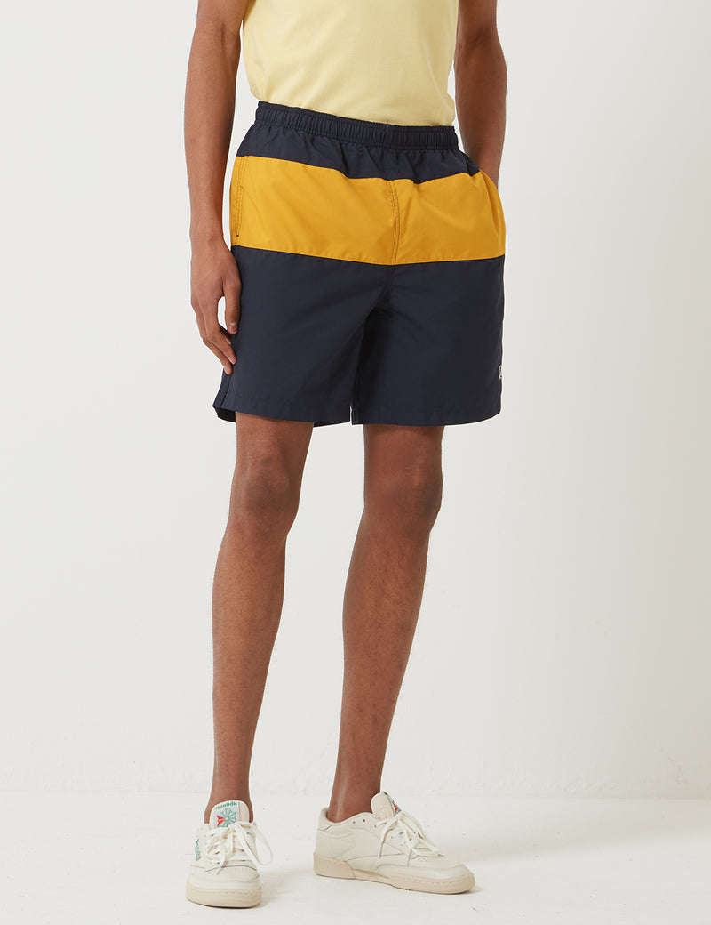 Fred Perry Panelled Swim Short - Navy