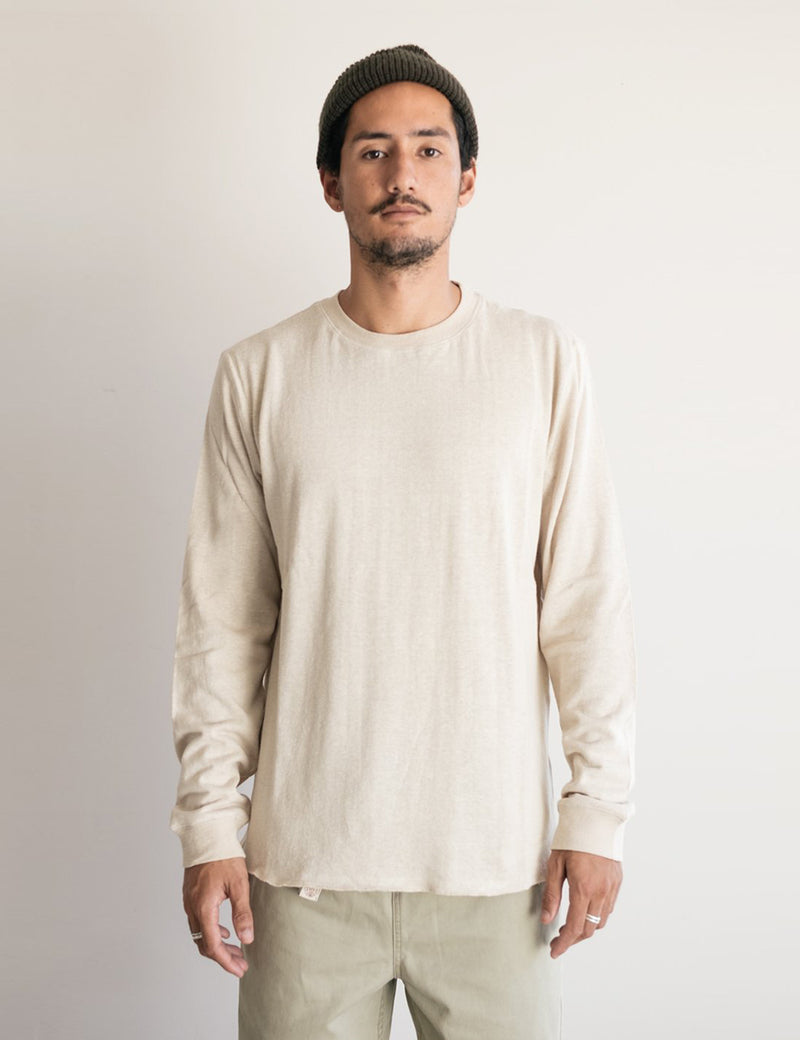 Satta Hanf Langarm-T-Shirt - Calico