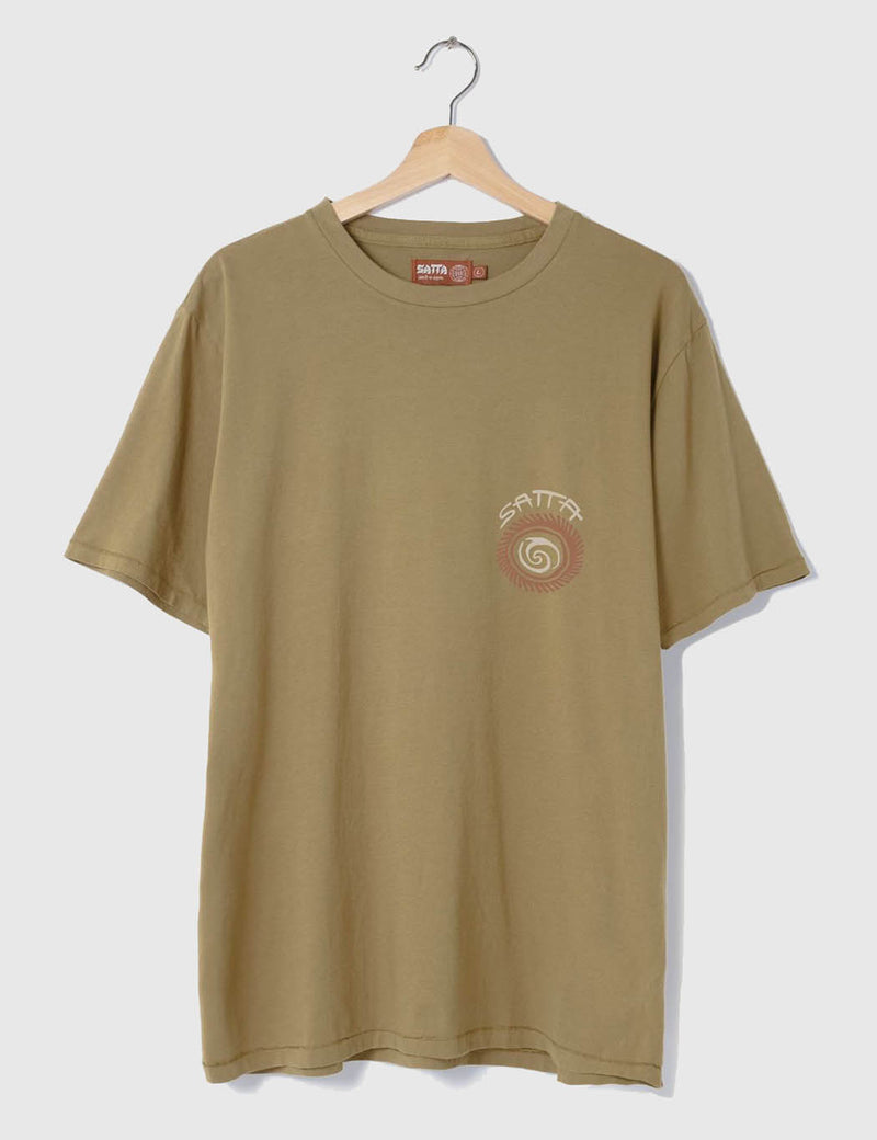 Satta Iban T-Shirt - Bushweed Green