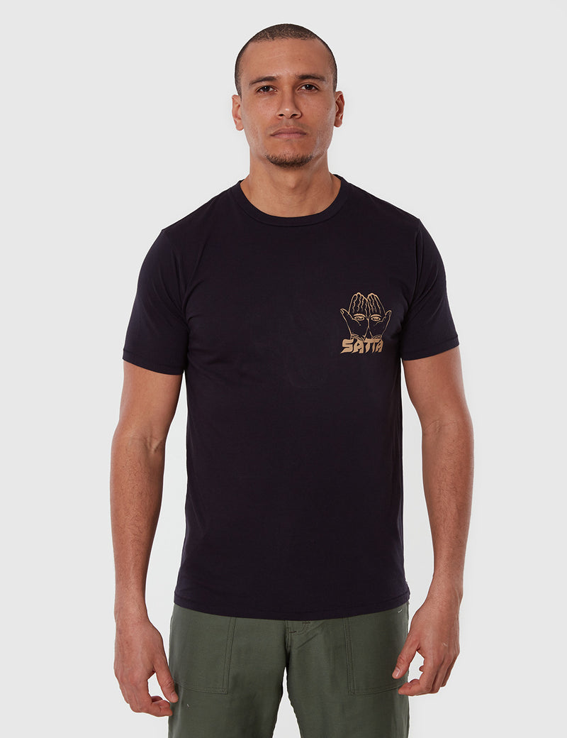 T-Shirt Satta Encens Supply - Noir