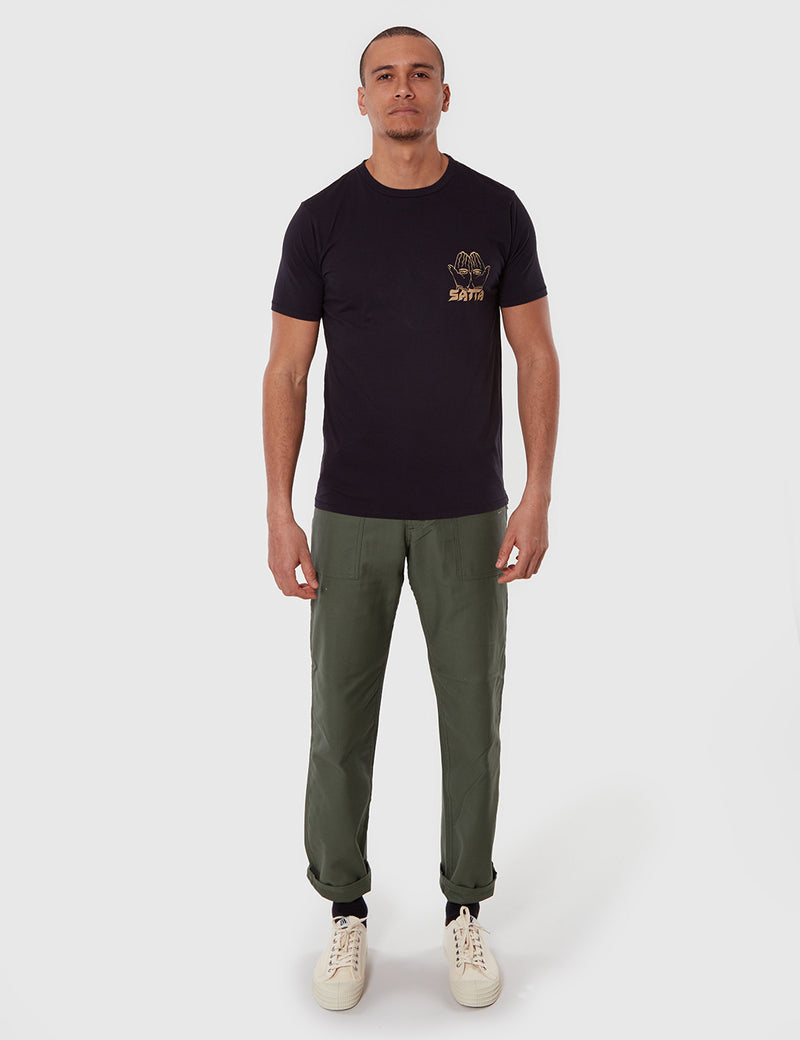 T-Shirt Satta Encens Supply - Noir