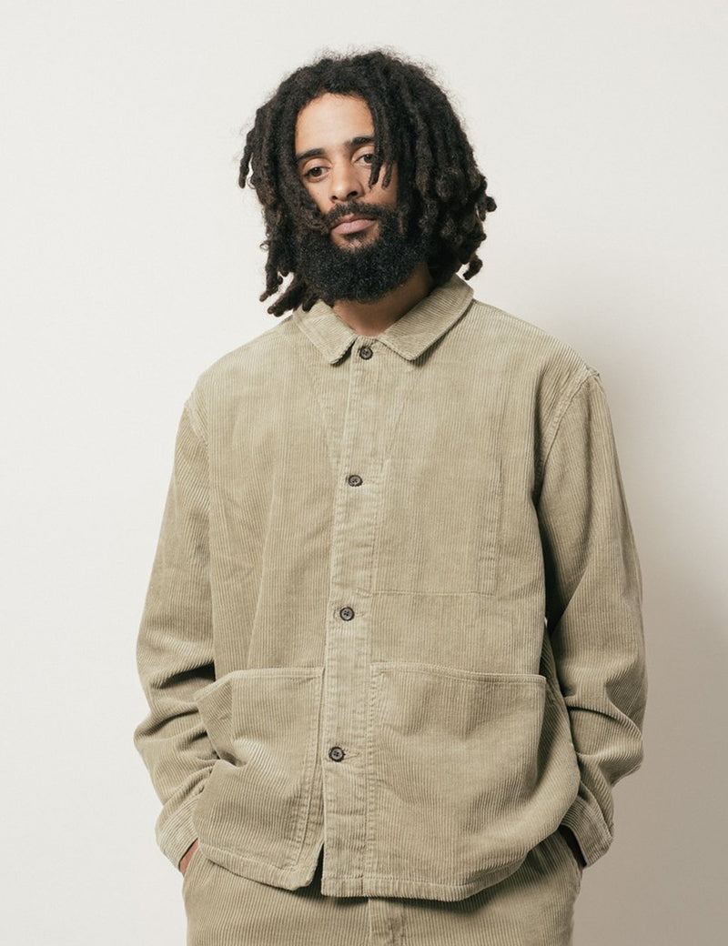 Satta AllotmentOvershirtジャケット-トープ
