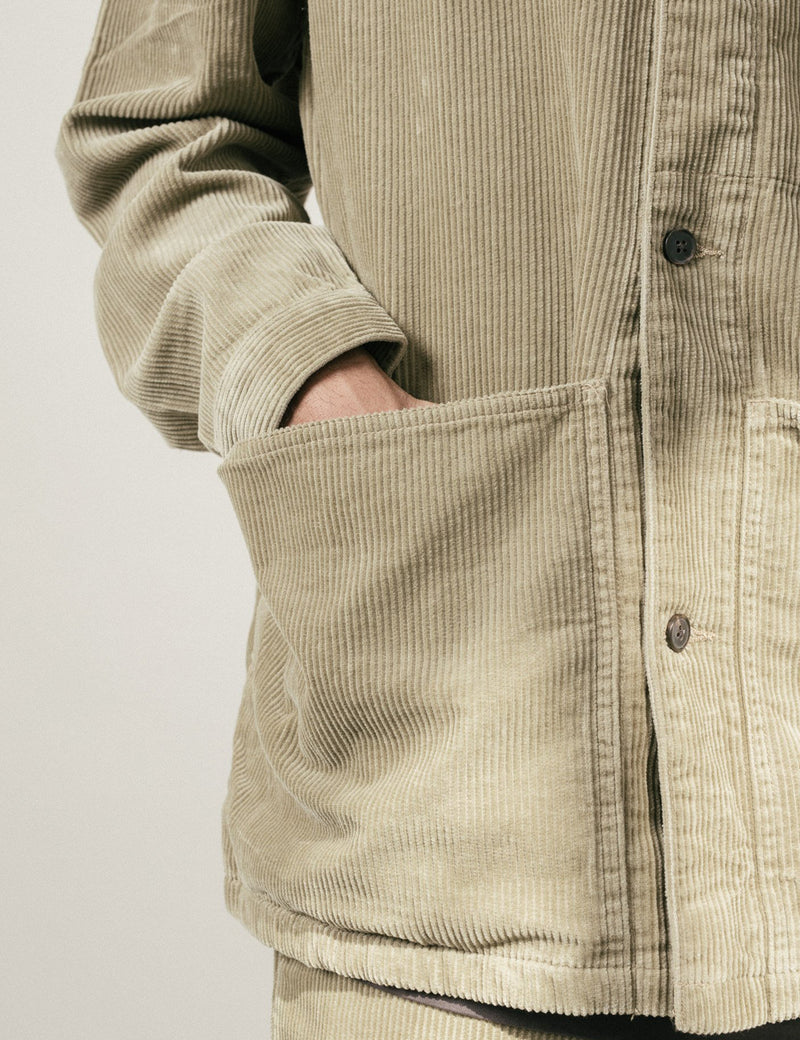 Satta AllotmentOvershirtジャケット-トープ