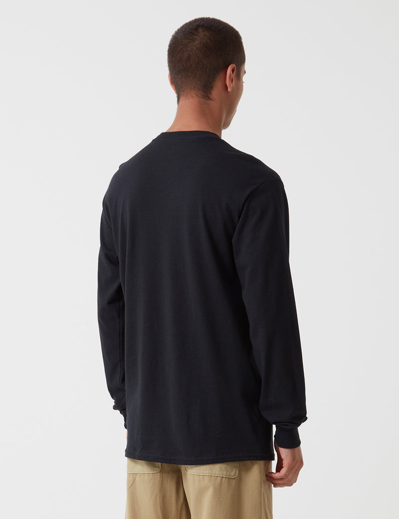 Stu Gazi Seinfeld Long Sleeve T-Shirt - Black