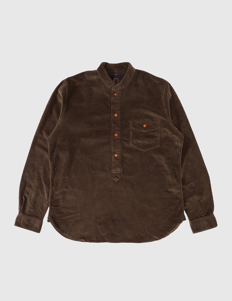 Human Scales Olof Cord Shirt - Green