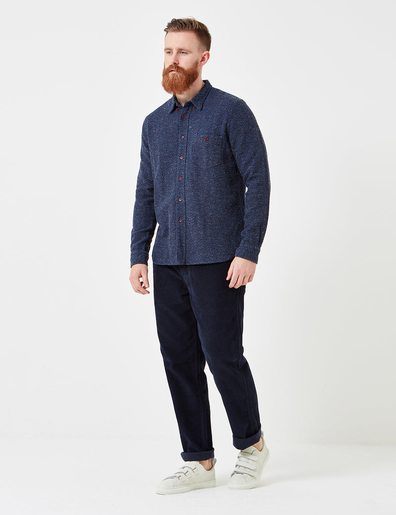 Human Scales Jeffrey Delav© Shirt - Blue