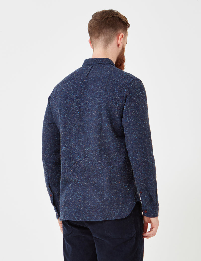 Human Scales Jeffrey Delav© Shirt - Blue