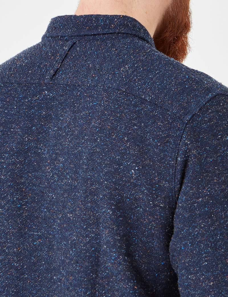 Human Scales Jeffrey Delav© Shirt - Blue