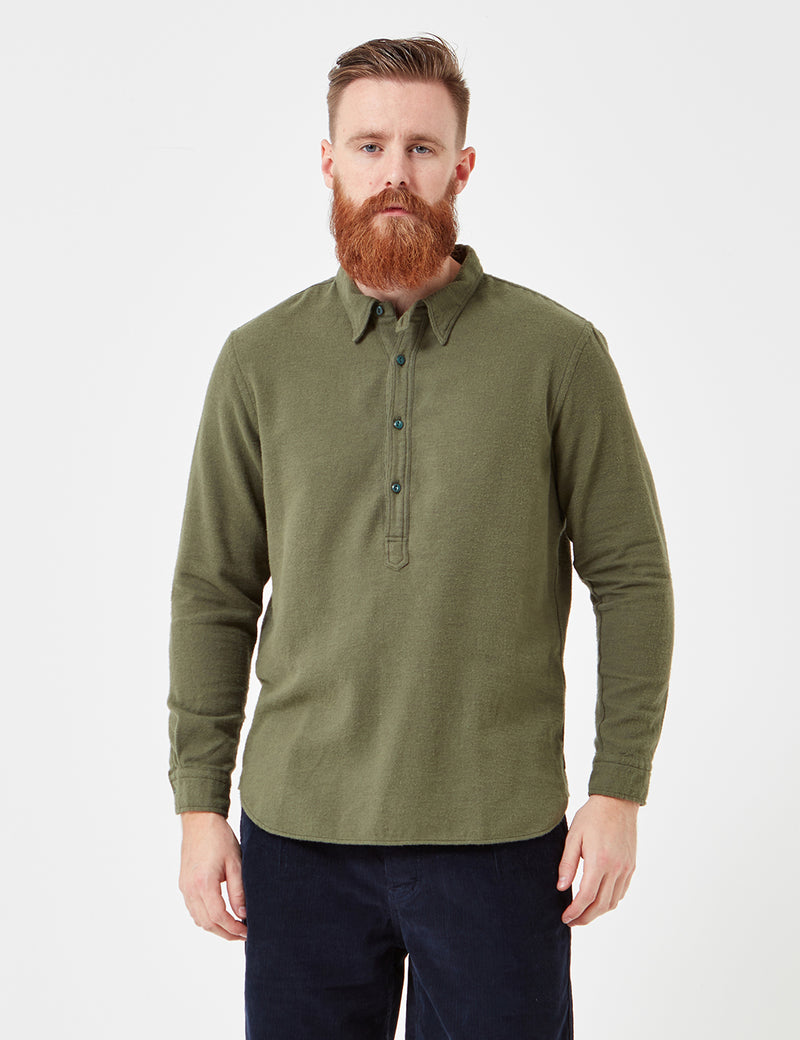 Human Scales Sten Shirt - Green
