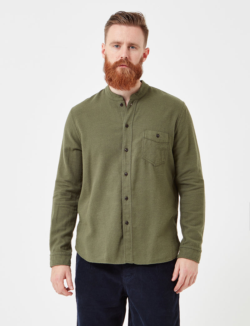 Human Scales Orvar Shirt - Green
