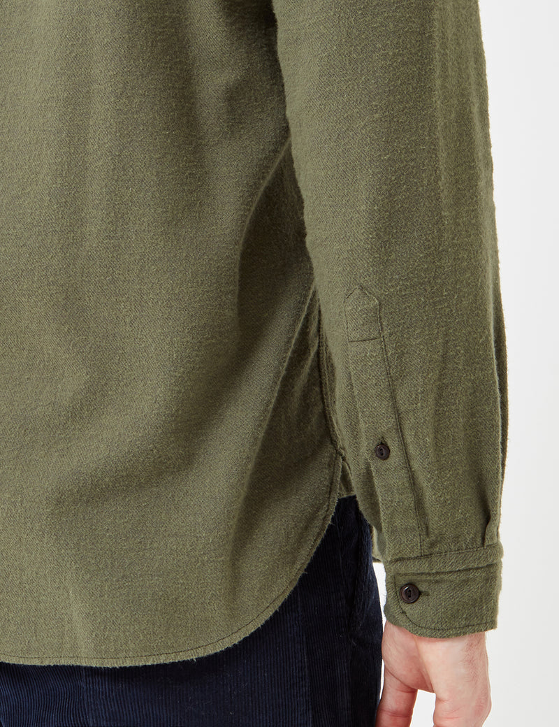 Human Scales Orvar Shirt - Green