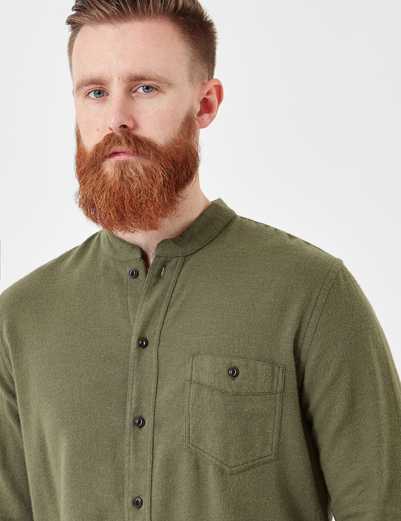 Human Scales Orvar Shirt - Green