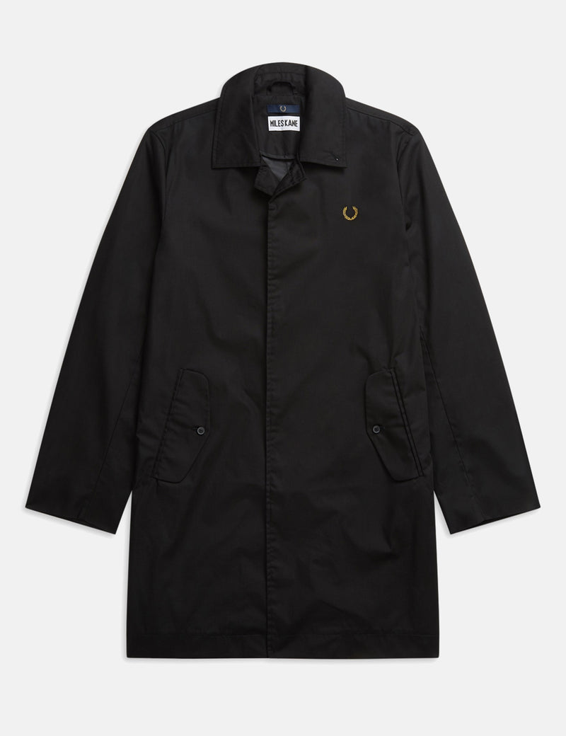 Fred Perry x Miles Kane Liberty Print Trim Mac - Black