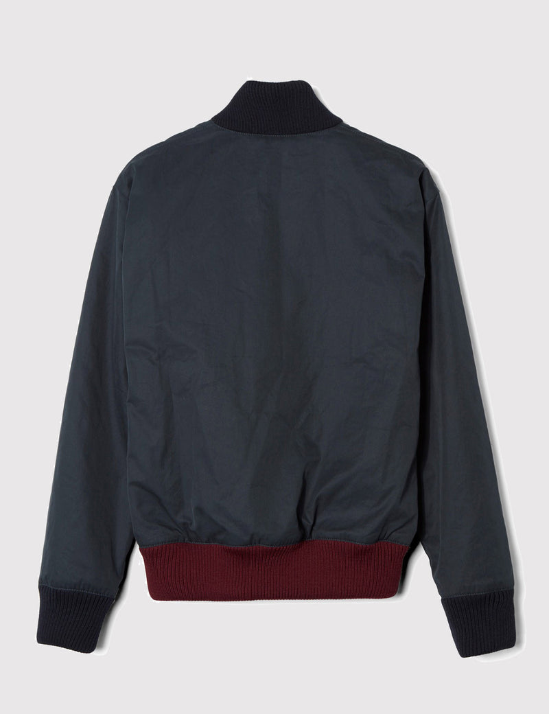 Fred Perry x Raf Simons Padded Bomber Jacket - Dark Airforce