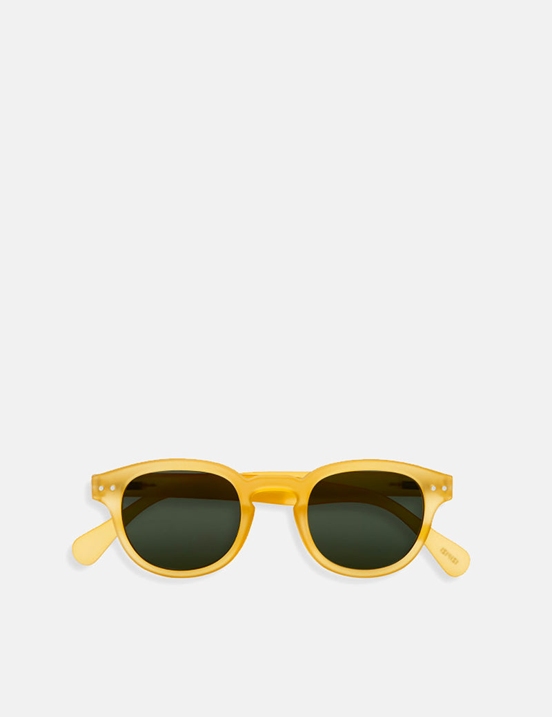 Izipizi Sun Shape #C Sunglasses - Yellow Honey