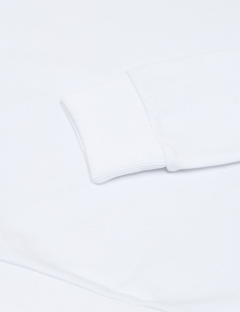 Fred Perry x Raf Simons Denim Pocket Sweatshirt - White