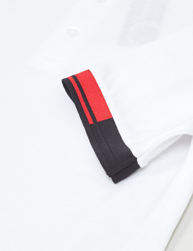Chemise Fred Perry x Raf Simons Tipped Cuff Pique - White