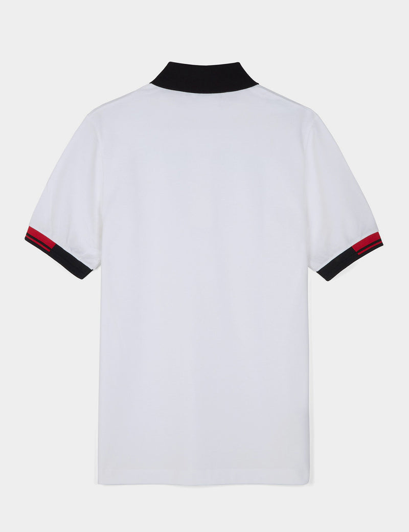 Chemise Fred Perry x Raf Simons Tipped Cuff Pique - White