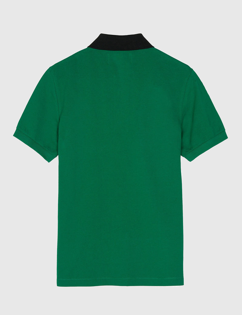Fred Perry x Raf Simons Short Sleeve Pique Shirt - Green