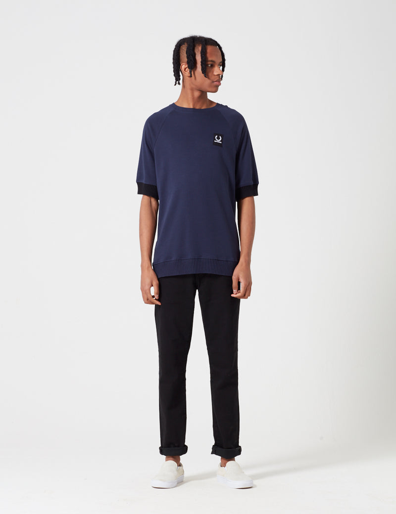 T-Shirt à Manche Raglan Fred Perry x Raf Simons - Dark Navy