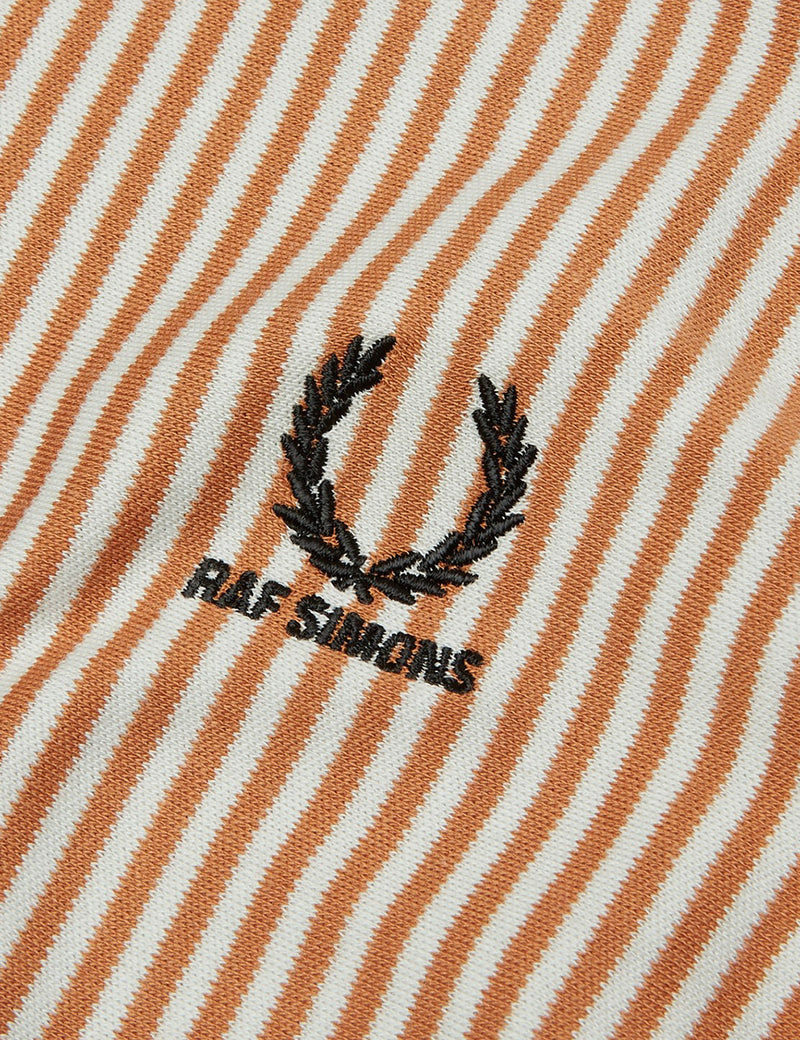 T-Shirt à Manche Longue Fred Perry x Raf Simons Turtle Neck - Bronze