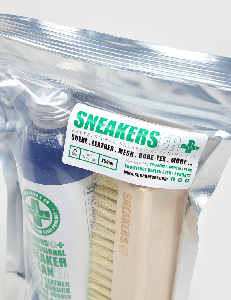 SneakersER Brush & Cleaning Solution 250ml - Marshmallow