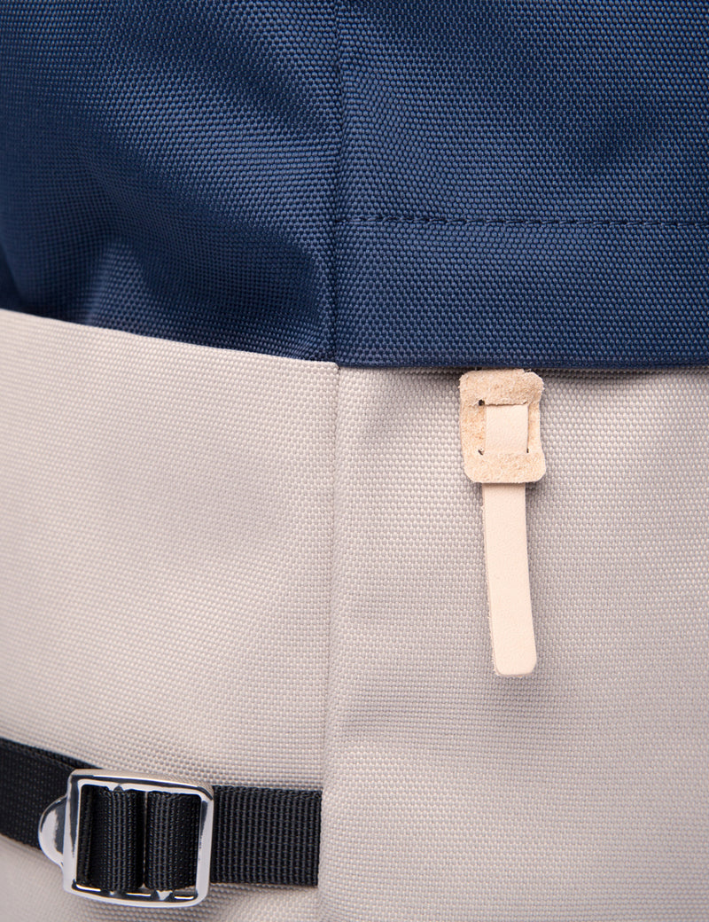 Sandqvist Bernt Backpack - Beige/Blue