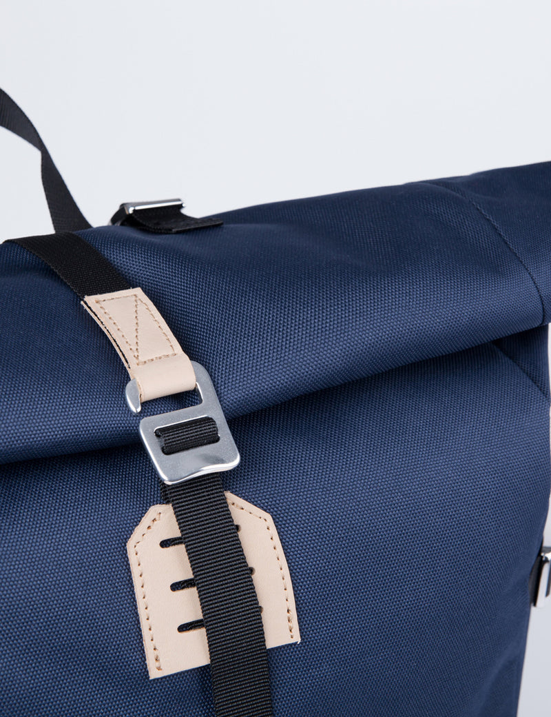 Sandqvist Bernt Backpack - Beige/Blue