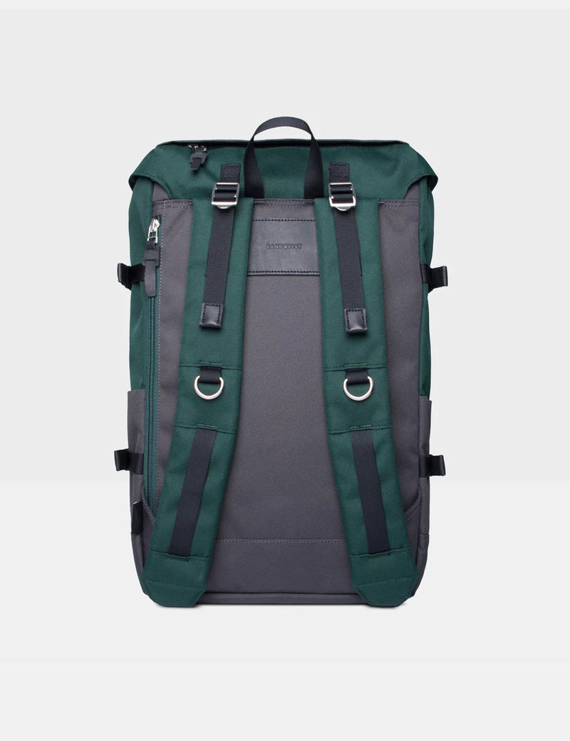 Sandqvist Harald Backpack Deep Green Dark Grey URBAN EXCESS