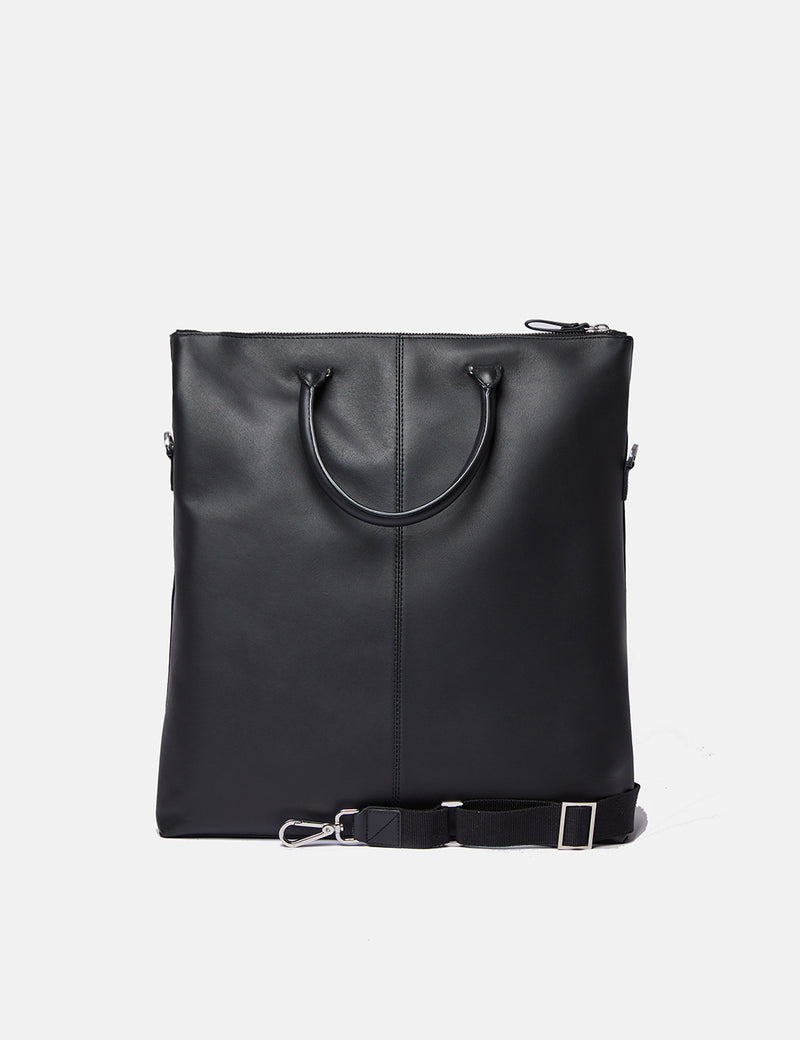 Sandqvist Andreas Tote Bag (Leather) - Black