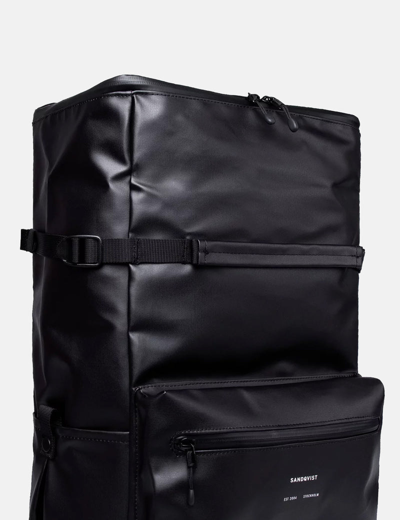 Sandqvist Isa Backpack (Waterproof Recycled Polyester) - Black