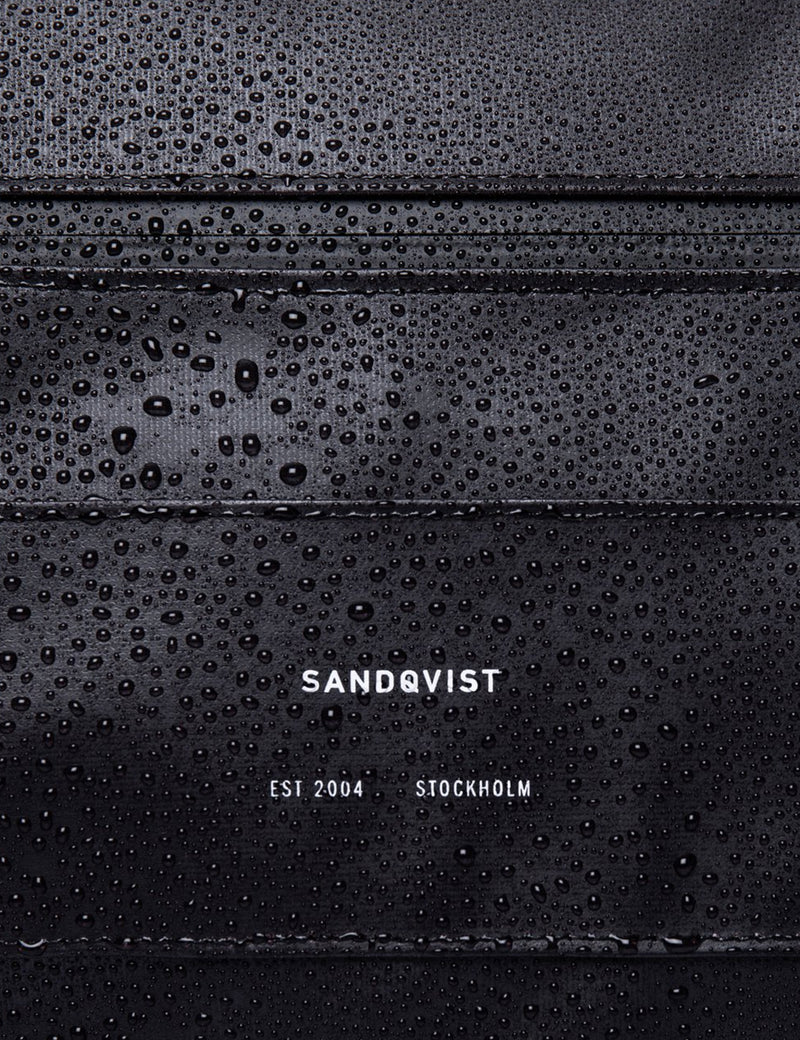 SandqvistLokeメッセンジャーバッグ-ブラック