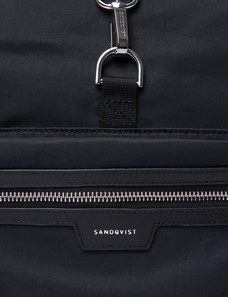 Sandqvist SIV Backpack (Roll Top) - Black
