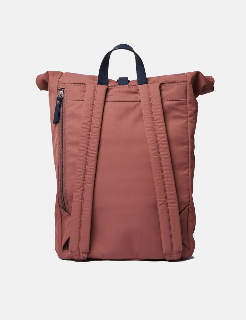 Sandqvist SIV Backpack (Roll Top)- Maroon/Navy Blue