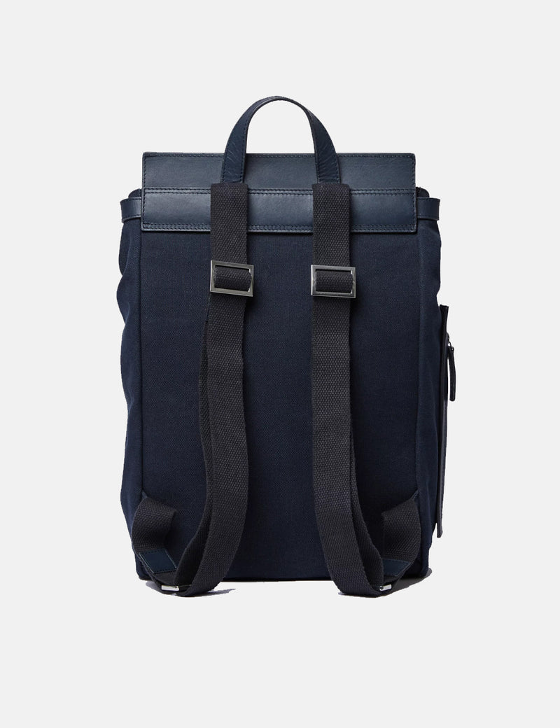 Sandqvist Alva Backpack - Navy Blue/Navy Blue