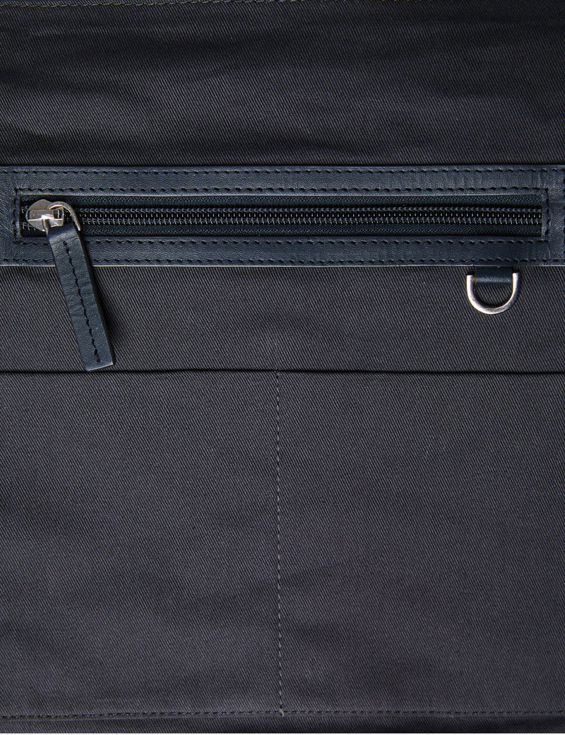 Sandqvist Alva Backpack - Navy Blue/Navy Blue
