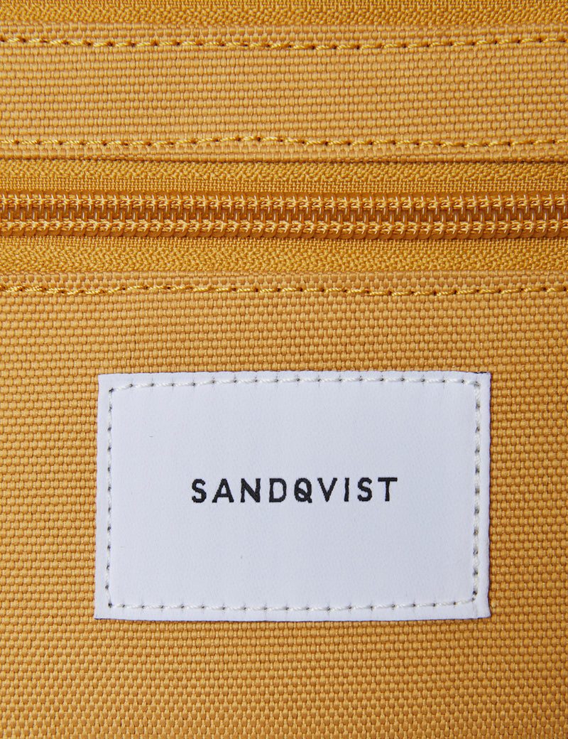 Sandqvist Aste Hip Bag - Honey Yellow/Dark Green
