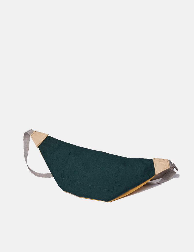 Sandqvist Aste Hip Bag - Honey Yellow/Dark Green