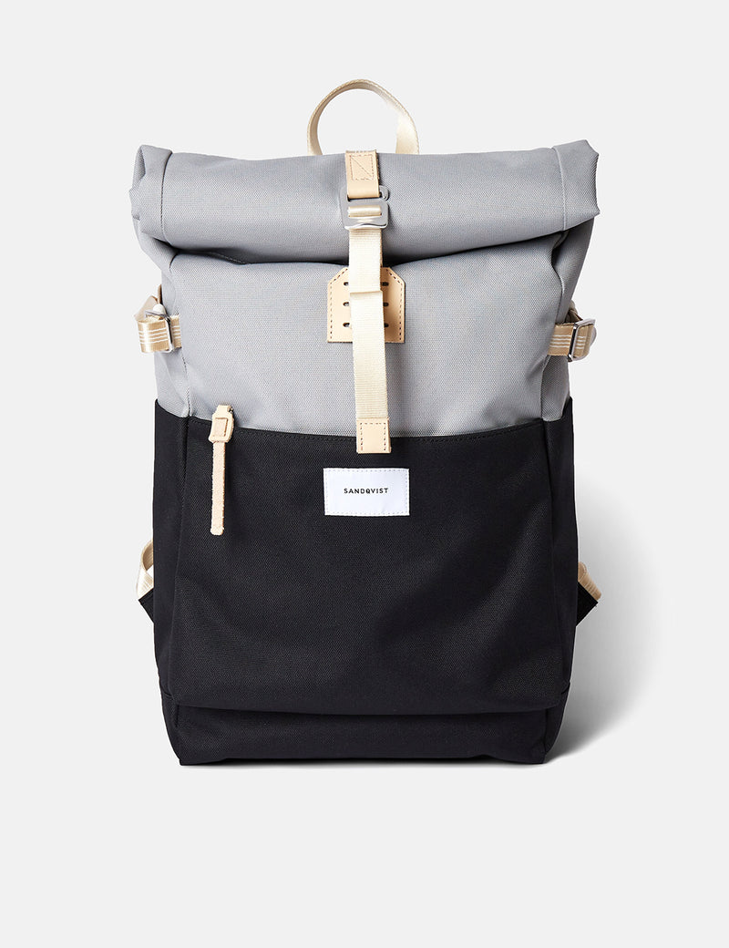 Sandqvist Ilon Backpack - Multi Grey/Black