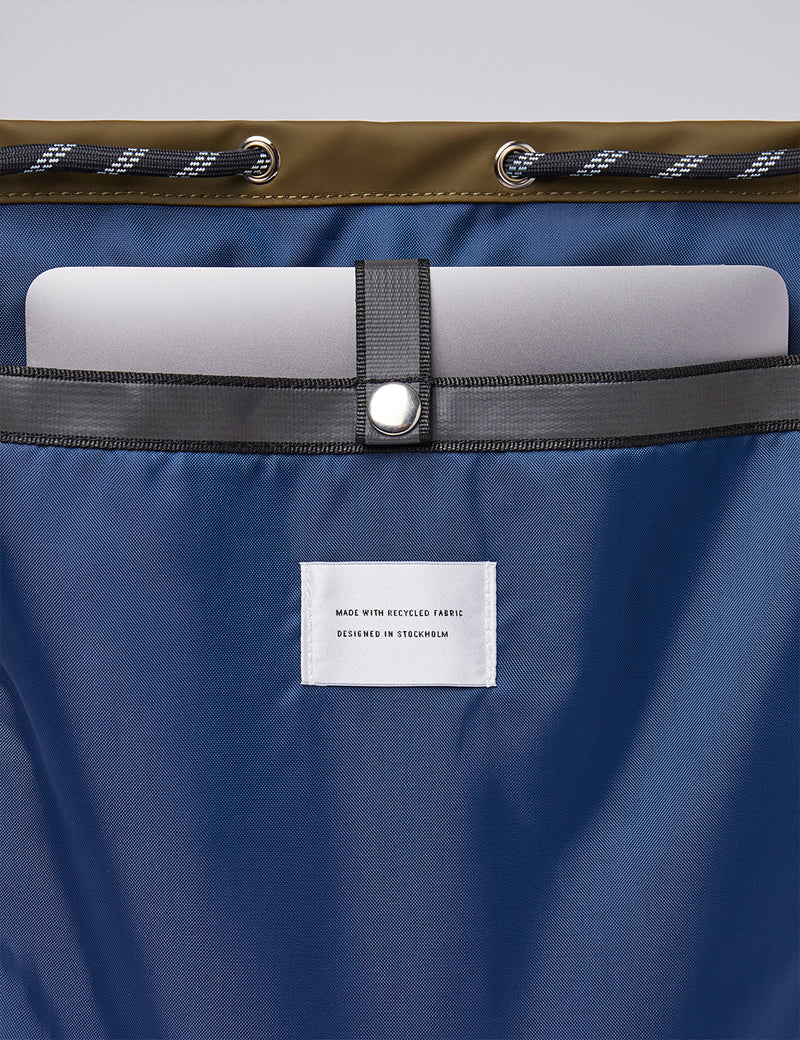 Sandqvist Abel Backpack Olive I URBAN EXCESS