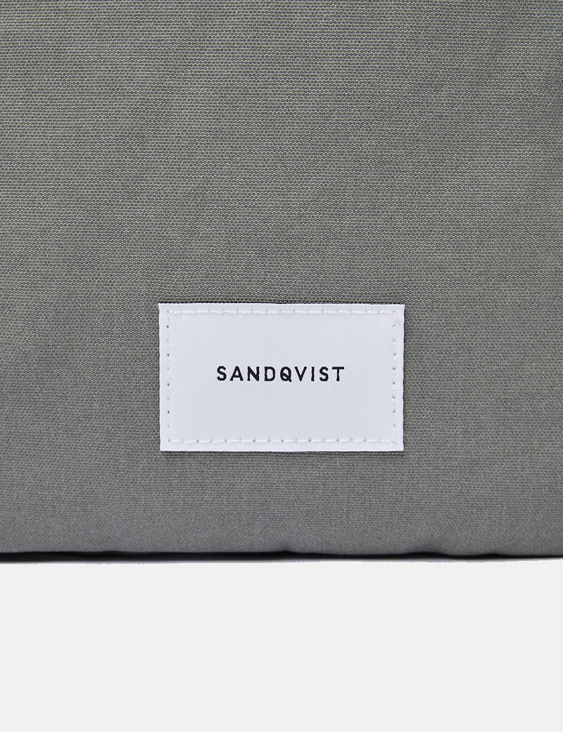 Sandqvist Kaj Backpack - Dusty Green/Navy Blue