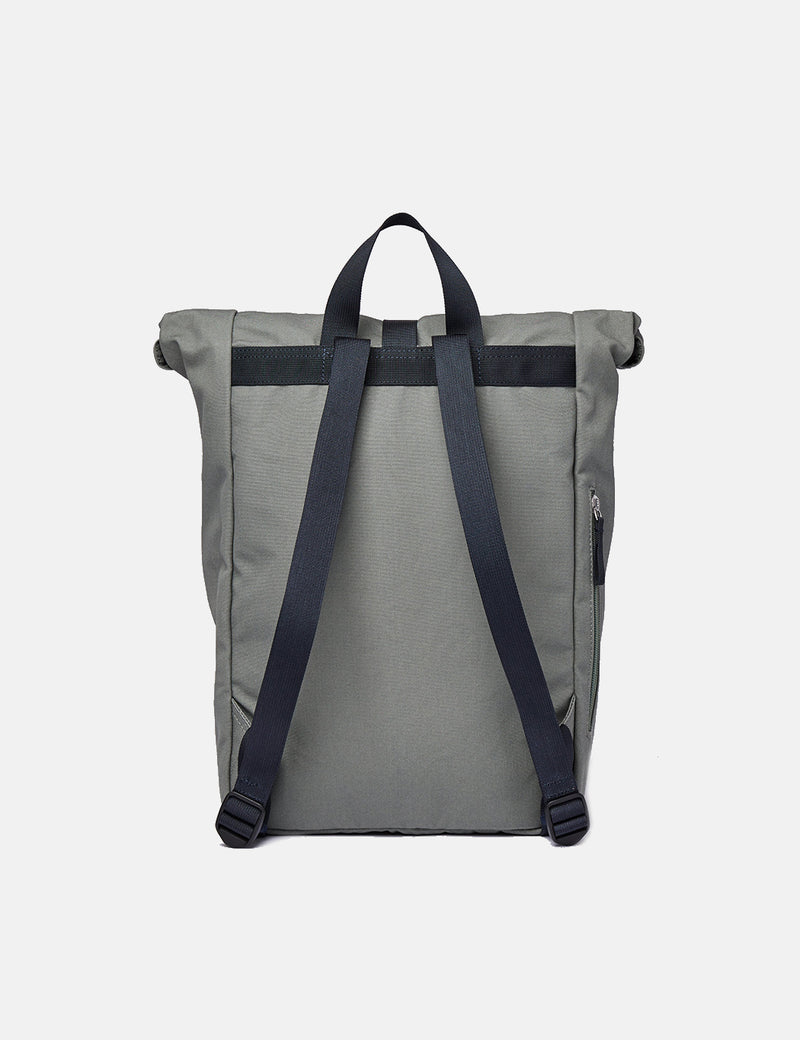 Sandqvist Kaj Backpack - Dusty Green/Navy Blue