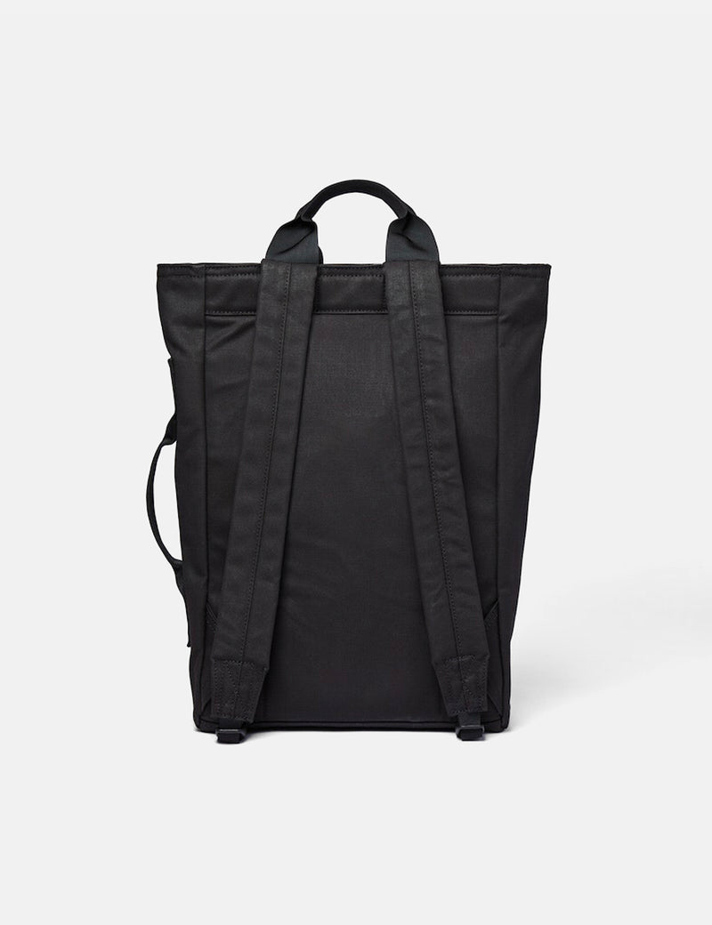 Sandqvist Tony Vegan Tote Backpack - Black