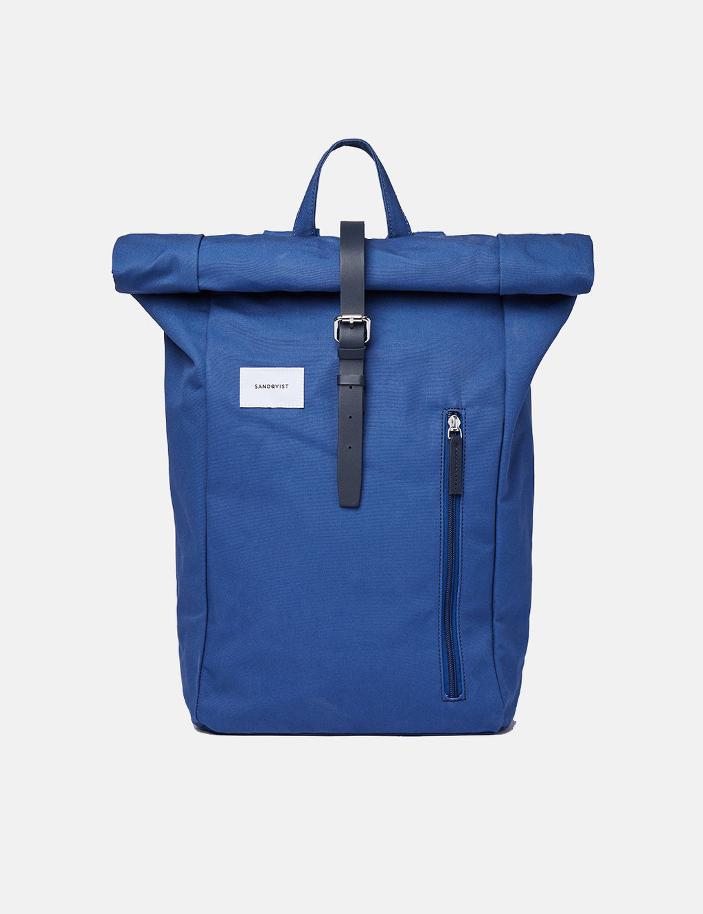 Sandqvist Dante Backpack Blue/Blue leather I Urban Excess. URBAN EXCESS