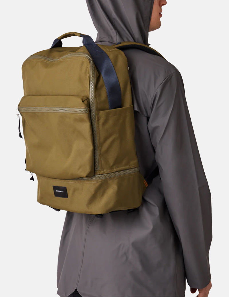 Sandqvist Algot 2.0 Backpack (Multi Use) - Olive