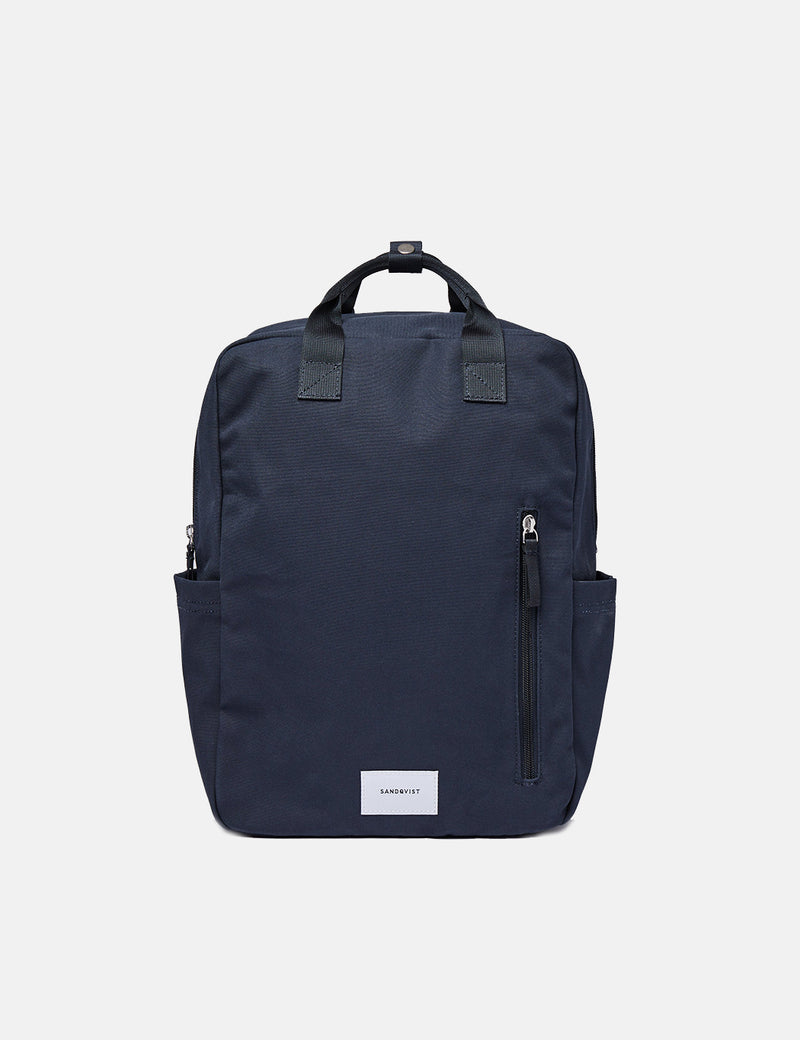 Sandqvist Knut Backpack - Navy Blue