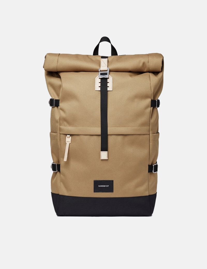 Sac à dos Sandqvist Bernt Rolltop - (Poly recyclé) - Bronze/Noir
